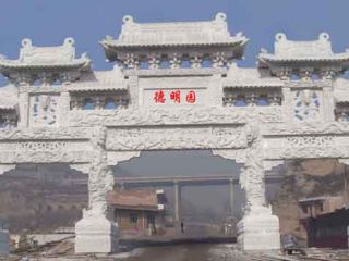 村牌坊农村门楼建筑的修建有什么作用