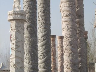 石雕盘龙柱的简单讲解